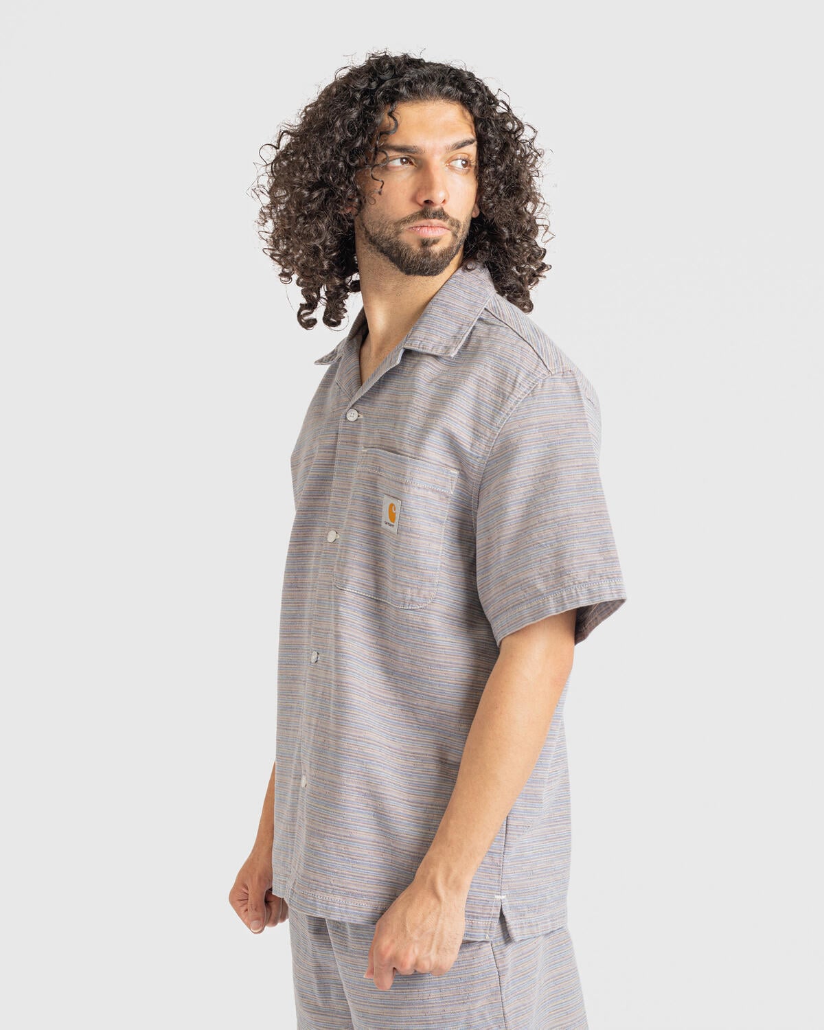 CARHARTT WIP S/S Geller shirt L コットン Carhartt WIP Gellar Shirt | I035569.30G02 | AFEW STORE